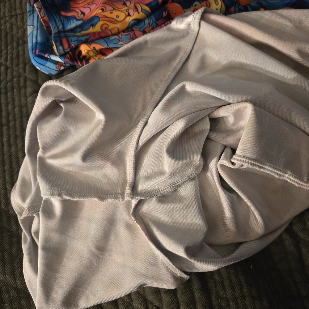 Colorful Psychedelic Print Flare Pants - Picture 5 of 5